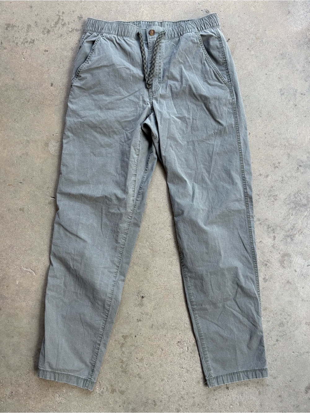 Eddie Bauer Jogger Pants Men's Medium TALON Zipper